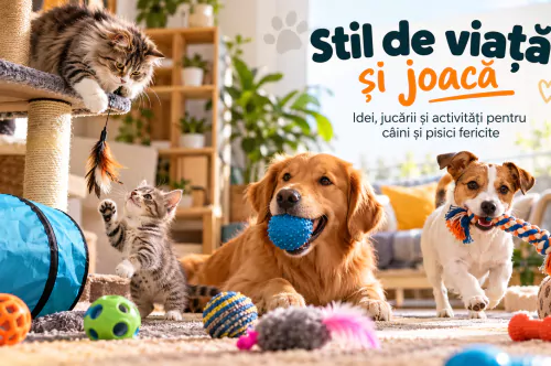 Stil de viață și joacă pentru animale: idei pentru o viață activă și fericită